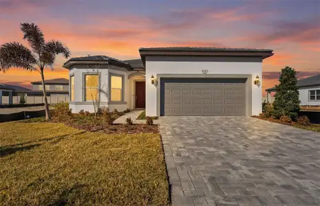 New construction Single-Family house 1683 Valier Pt, Zephyrhills, FL 33541 plan Mystique - image