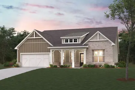 New construction Single-Family house 8510 Little Mill Rd, Cumming, GA 30041 plan Rosewood - image