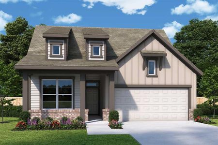 New construction Single-Family house 5610 Orangery Ln, Manvel, TX 77578 The Dunlap- photo 0