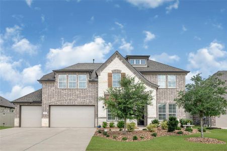 New construction Single-Family house 3234 Palm Heights St, League City, TX 77573 Mykonos- photo 0