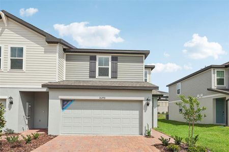 New construction Townhouse house 16290 Bird Of Paradise Ave, Clermont, FL 34714 plan Oakville - image