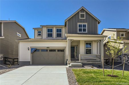 New construction Single-Family house 12919 Range Street, Firestone, CO 80504 Pinnacle- photo 0