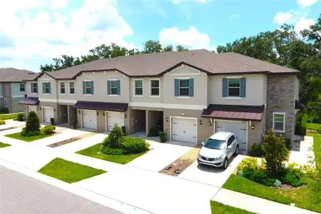 New construction Townhouse house 30798 Veridian Wy, Wesley Chapel, FL 33543 - image