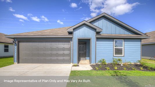 New construction Single-Family house 1002 Bold Run, Seguin, TX 78155 plan The Bailey - image