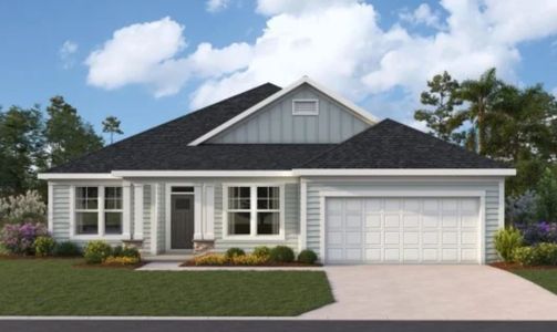 New construction Single-Family house 302 Sheephead Byu, Panama City Beach, FL 32407 plan Dahlia - image