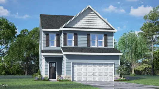 New construction Single-Family house 147 Chapel St, Fuquay Varina, NC 27526 plan ELLIS - image