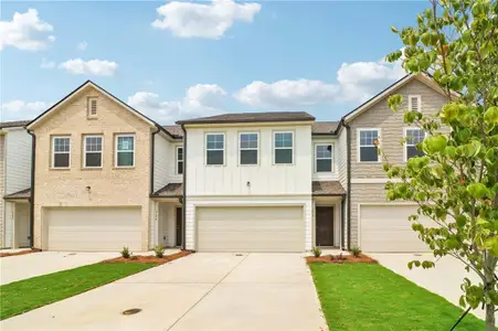 New construction Townhouse house 318 Dearborn Dr, Cartersville, GA 30120 plan Marigold - image