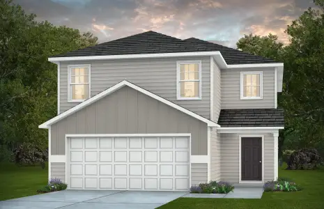 New construction Single-Family house 1607 Corn Tassel, New Braunfels, TX 78130 plan Springfield - image