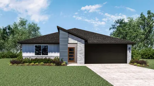 New construction Single-Family house 9501 Buckstitch Saddle Dr, Austin, TX 78724 plan The Kingston - image