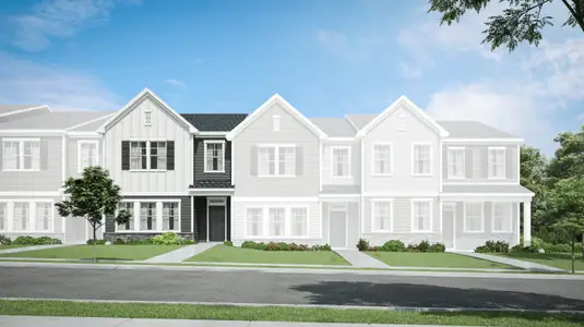 New construction Multi-Family house 2159 Mica Ridge Ln, Durham, NC 27703 plan Sutton - image