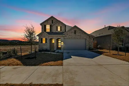 New construction Single-Family house 8113 Royal Mint Cv, Lago Vista, TX 78645 Panamera Plan- photo 0