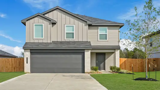 New construction Single-Family house 953 Sutherland Falls St, Conroe, TX 77303 plan Franklin - image