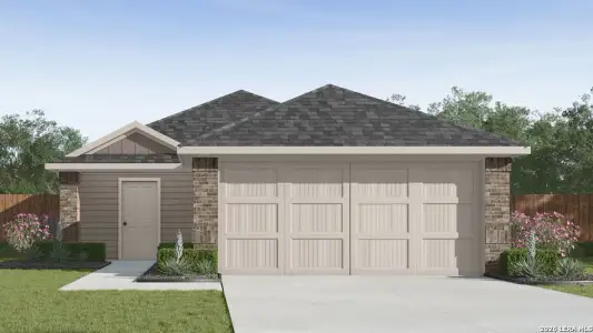New construction Single-Family house 5116 Wild Boar Xing, Converse, TX 78109 plan The Estero - image