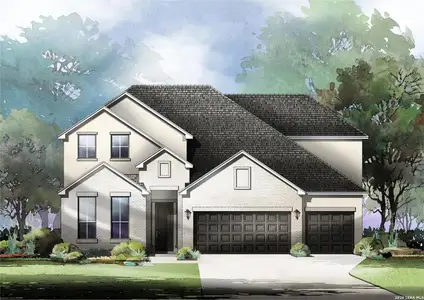 New construction Single-Family house 183 Grand Legacy, New Braunfels, TX 78130 plan Stoddert - image