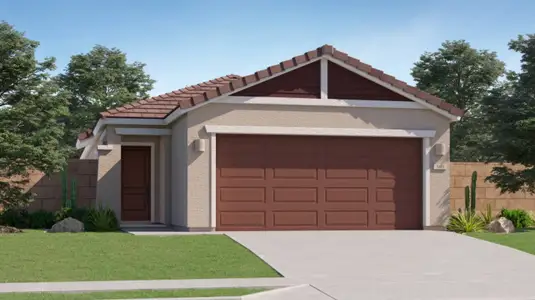 New construction Single-Family house 25048 N 174Th Dr, Surprise, AZ 85387 plan Lily Plan 2566 - image