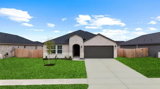 New construction Single-Family house 7723 Smooth Valley Ct, Iowa Colony, TX 77583 - image
