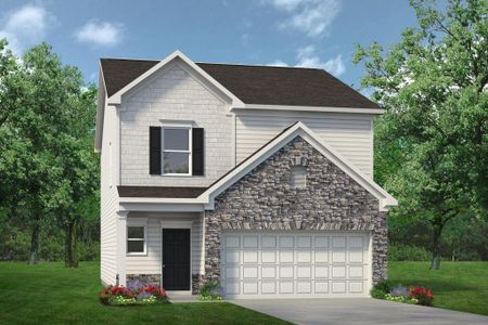 New construction Single-Family house 2700 Ravencliff Drive, Austell, GA 30168 Buford II- photo 0