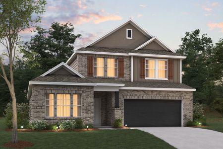 New construction Single-Family house 111 Rockwood Ln, Justin, TX 76247 plan Barbosa - 40' Smart Series - image