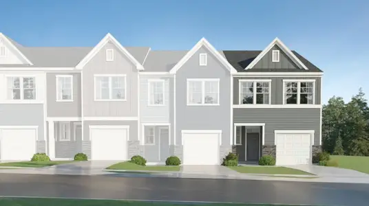 New construction Townhouse house 2340 Zebulon Rd, Zebulon, NC 27597 null- photo 10 10