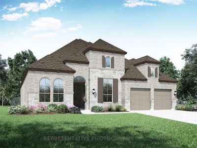 New construction Single-Family house 31007 Peony Place Dr, Fulshear, TX 77441 plan 215 - image