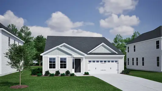 New construction Single-Family house 461 Goldenrod Ter, Calabash, NC 28467 plan Lanier - image