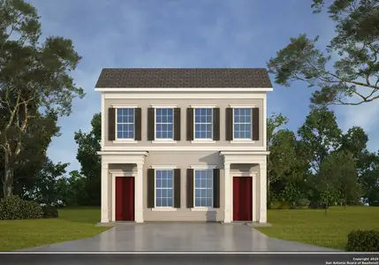 New construction Multi-Family house 7142 Magnolia Crk, San Antonio, TX 78252 plan Lyon - image