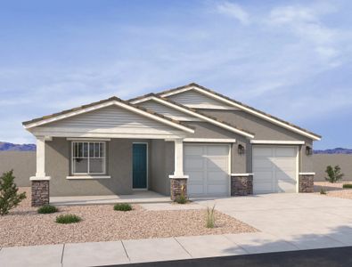New construction Single-Family house 18970 N Pineta Rd, Maricopa, AZ 85138 plan Opal - image