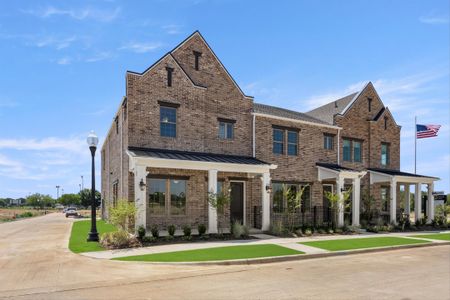 New construction Townhouse house 2410 Bulin Drive, Mansfield, TX 76063 Berkeley Homeplan- photo 0