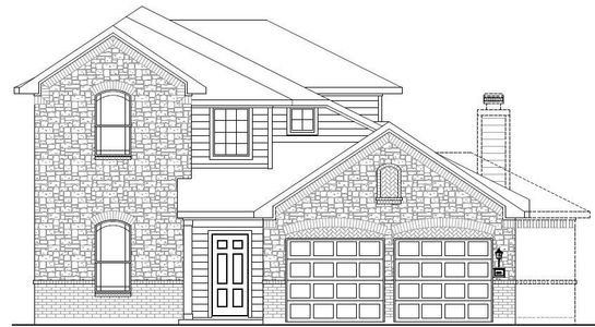New construction Single-Family house 1067 Southfork Ranch Dr, Sealy, TX 77474 plan Sequoia - image