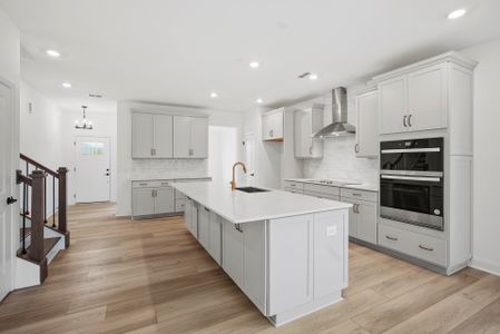 Open Kitchen with Large Island