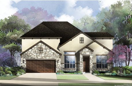 New construction Single-Family house 221 Vizcaya, Boerne, TX 78006 Warren : 60-3169F.1- photo 0