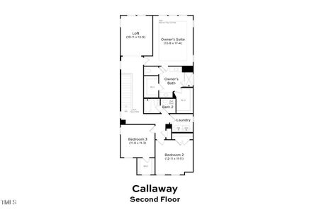 Callaway Second Floor plan