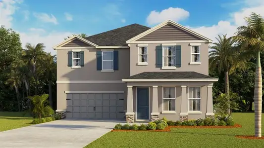 New construction Single-Family house 7071 Beaverhead Ln, Land O' Lakes, FL 34638 - image