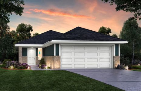 New construction Single-Family house 25578 Roy Rogers Ct, Splendora, TX 77372 plan Bluebonnet - image