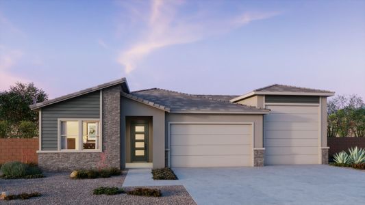 New construction Single-Family house 7489 W Saguaro Perch Wy, Marana, AZ 85658 plan Chiffon - image