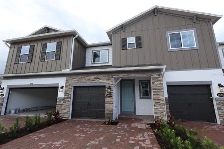 New construction Townhouse house 14828 Outfitter St, Orlando, FL 32824 plan Santa Maria - image