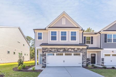 New construction Townhouse house 53 Fairwinds Drive, Lillington, NC 27546 The Wake- photo 0