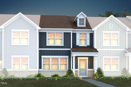 New construction Townhouse house 428 Ribbon Rail Street, Fuquay Varina, NC 27526 - photo 0