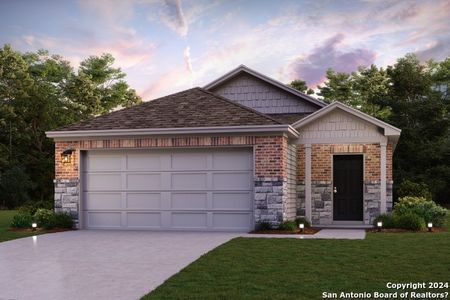 New construction Single-Family house 5507 Frederick Bluff, San Antonio, TX 78073 Scottsdale - 1562- photo 0