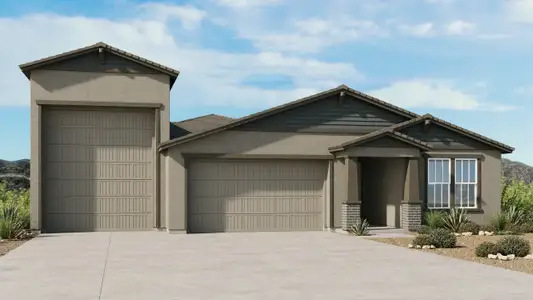 New construction Single-Family house 5422 W Coplen Farms Rd, Phoenix, AZ 85339 plan Overland - image