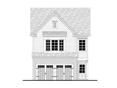 New construction Townhouse house 1112 Bartlett Trce, Suwanee, GA 30024 - image