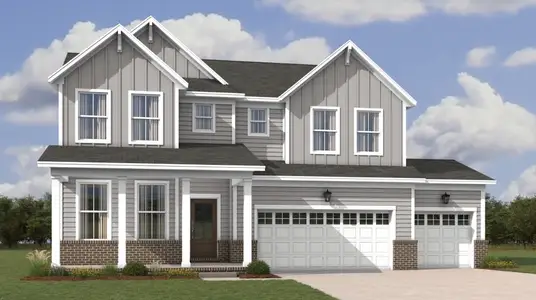 New construction Single-Family house 892 Bur Oak Ct, Clarksville, TN 37043 plan Monarch - image