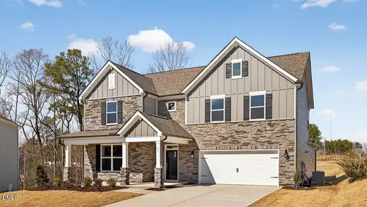 New construction Single-Family house 19 E Fire Opal Ct, Clayton, NC 27520 plan Hartwell - image