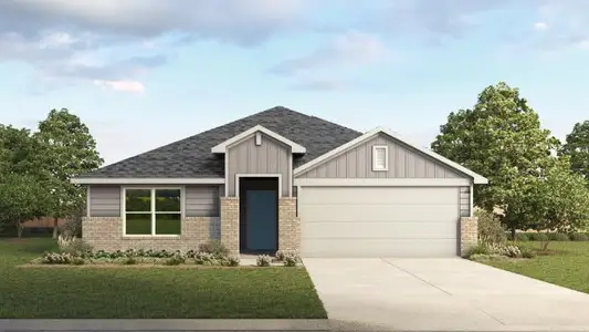 New construction Single-Family house 14900 Found Admiral Ln, Manor, TX 78653 plan The Kingston - image