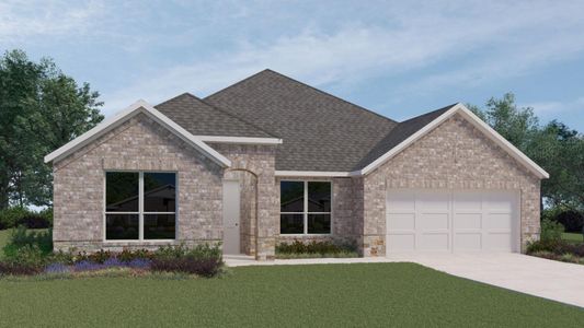 New construction Single-Family house 1280 Imperial Ranch Wy, Dayton, TX 77535 plan Plan 2461 - image