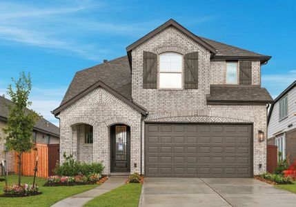 New construction Single-Family house 5335 Murillo Dr, Manvel, TX 77578 plan Lyndhurst - image