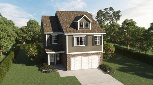 New construction Single-Family house Wyndham Place, Conyers, GA 30013 The Franklin- photo 0