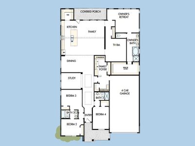 New construction Single-Family house 9968 Aurora Hill St, Boerne, TX 78006 plan The Jacksboro - image 4