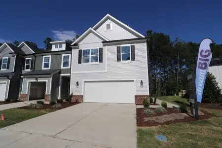New construction Townhouse house 2210 Bright Shore St, Raleigh, NC 27610 plan Reynolds - End Home - image