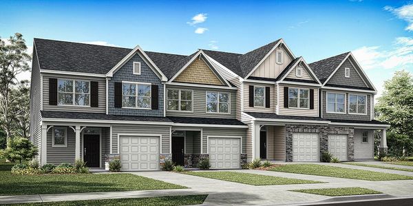 New construction Townhouse house 210 Poole St Ext, Woodruff, SC 29388 plan Bristol - image